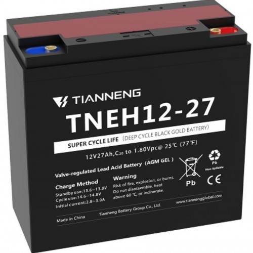 Tianneng Gel Μπαταρία ηλεκτροκίνητων αμαξιδίων 27 Tianneng Gel Μπαταρία ηλεκτροκίνητων αμαξιδίων 27