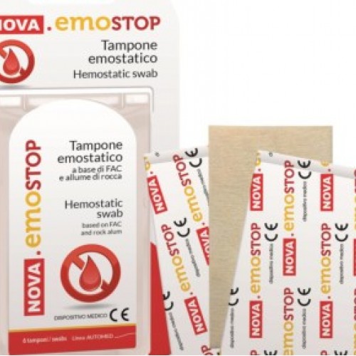 Αιμοστατικό Επίθεμα NOVA emostop Αιμοστατικό Επίθεμα NOVA emostop