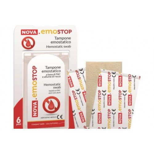 Αιμοστατικό Επίθεμα NOVA emostop Αιμοστατικό Επίθεμα NOVA emostop
