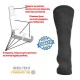 Κάλτσες Μάλλινες Merino Wool με 3 ζώνες σύσφιξης (2 Ζεύγη)