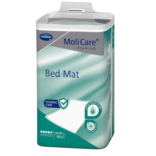 MoliCare Premium Bed Mat Υποσέντονο 5 σταγόνων (40x60, 60x60, 60x90) 30 τεμάχια MoliCare Premium Bed Mat Υποσέντονο 5 σταγόνων (40x60, 60x60, 60x90) 30 τεμάχια