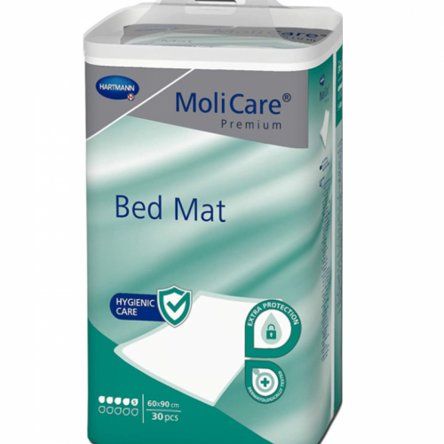 MoliCare Premium Bed Mat Υποσέντονο 5 σταγόνων (40x60, 60x60, 60x90) 30 τεμάχια MoliCare Premium Bed Mat Υποσέντονο 5 σταγόνων (40x60, 60x60, 60x90) 30 τεμάχια
