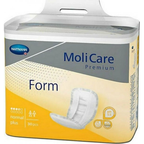 MoliCare Premium Form normal Σερβιέτες ακράτειας 30τεμ