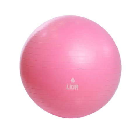 Μπάλα γυμναστικής 65cm (Gym Ball) (ροζ) LIGASPORT*