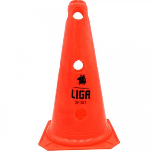 HOLE CONE (ΚΩΝΟΣ ΜΕ ΤΡΥΠΕΣ 40cm) LIGASPORT HOLE CONE (ΚΩΝΟΣ ΜΕ ΤΡΥΠΕΣ 40cm) LIGASPORT