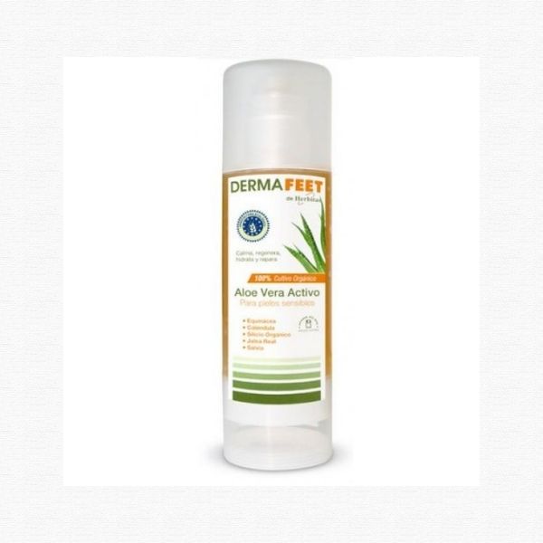Gel ενυδάτωσης 100% οργανικό Aloe Vera 200 ml Herbi Feet