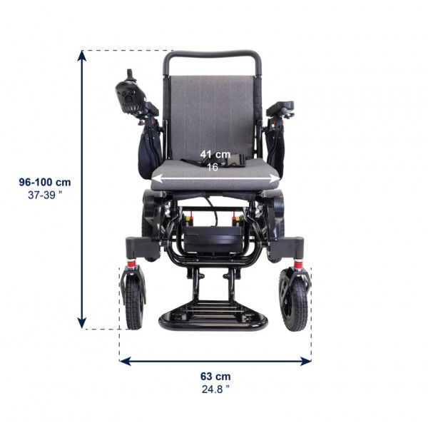 Αναδιπλούμενο ηλεκτρικό αμαξίδιο
