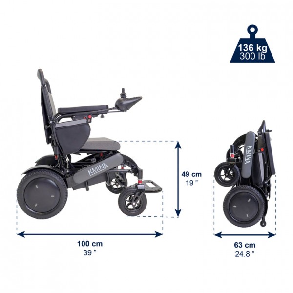 Αναδιπλούμενο ηλεκτρικό αμαξίδιο