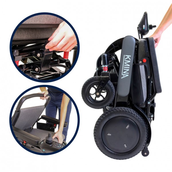 Αναδιπλούμενο ηλεκτρικό αμαξίδιο