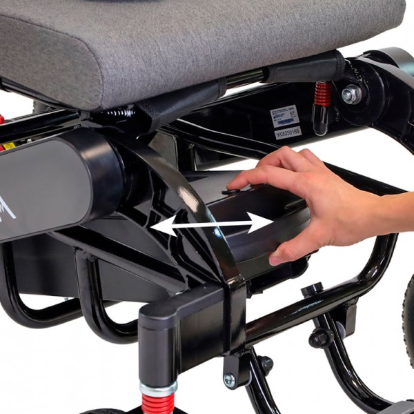 Αναδιπλούμενο ηλεκτρικό αμαξίδιο