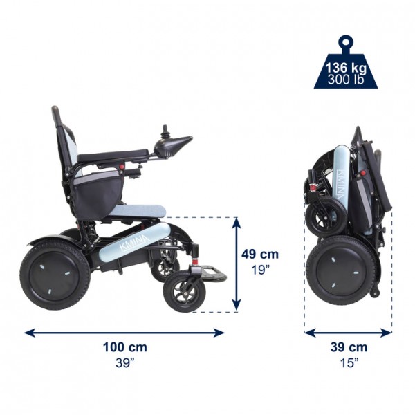 Αναδιπλούμενο ηλεκτρικό αμαξίδιο