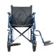 Αναπηρικό αμαξίδιο gemini blue 46cm Β