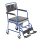 Αναπηρικό αμαξίδιο gemini blue με δοχείο 43cm