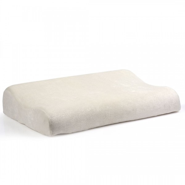 Ανατομικο μαξιλάρι ύπνου με βισκόζη 59x40x12-10cm