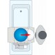 Περιστρεφόμενο κάθισμα  Aquatec Trans XL