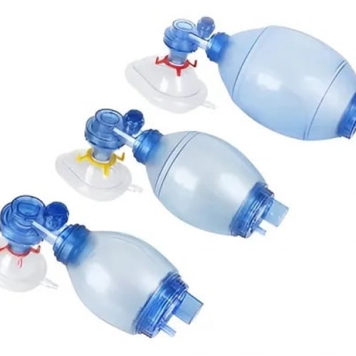 Ασκός αναζωογόνησης PVC τύπου Ambu με μάσκα
