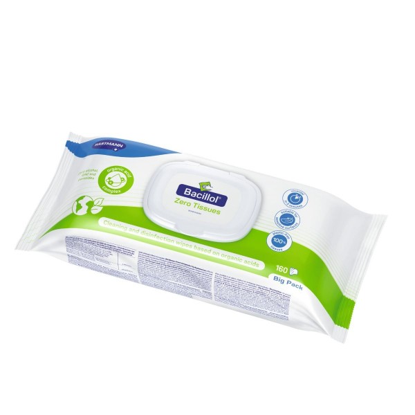 Bacillol Zero Tissues Big Pack (160 Πανάκια)