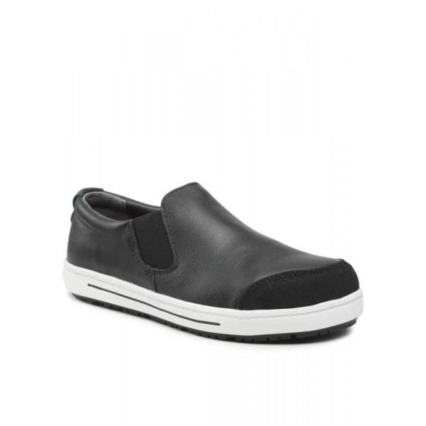 Παπούτσι Birkenstock αντιολισθητικό Leather Ασφαλείας S3 Μεταλλική Προστασία Μαύρο