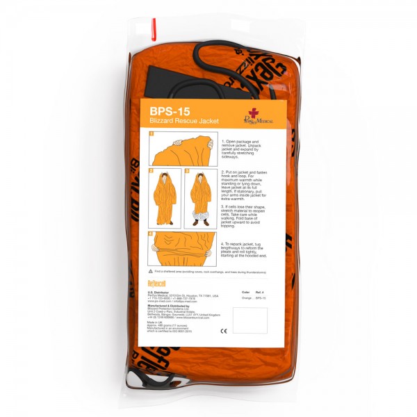 Blizzard Rescue Jacket Ισοθερμικό Ολόσωμο Τζάκετ Επιβίωσης