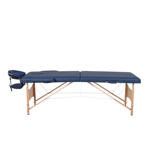 Ξύλινο πτυσσόμενο κρεβάτι μασάζ 2 τμημάτων - μέγιστο βάρος 200kg