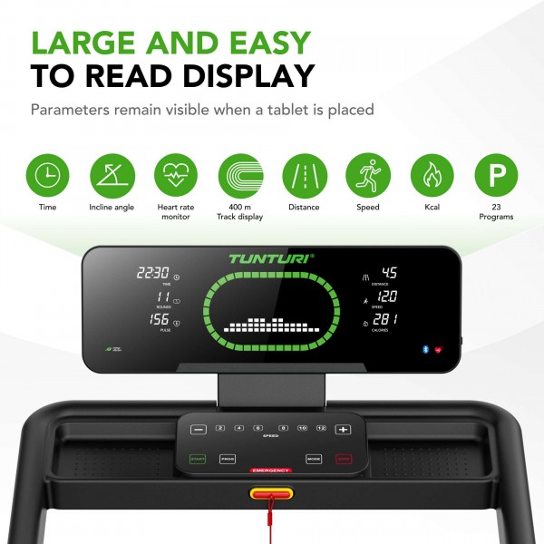 Διάδρομος γυμναστικής Tunturi Cardio Fit T30