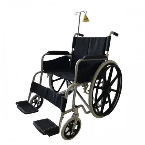 Αμαξίδιο αλουμινίου μεταφοράς ασθενών για μαγνητικό τομογράφο