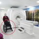 Αμαξίδιο αλουμινίου μεταφοράς ασθενών για μαγνητικό τομογράφο