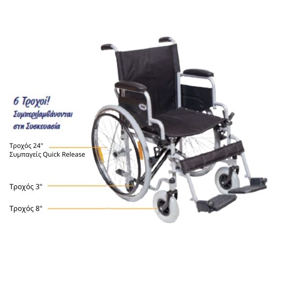 Πολυμορφικό αναπηρικό αμαξίδιο “Adapt”