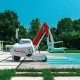 Τροχήλατος γερανός πισίνας Panda Pool