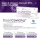 DyonCovidAg Τεστ Ταχείας ανίχνευση αντιγόνου του κορωνοϊού , (ρινικό ή ρινοφαρυγγικό ή φαρυγγικό) 1 τμχ. 