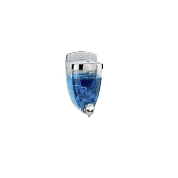 Συσκευή-dispenser αντισηπτικού διάφανο χρωμίου (350/650 ml)