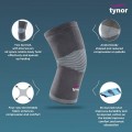 Απλή κλειστή ελαστική επιγονατίδα ELASTIC KNEE CAP COMFEEL