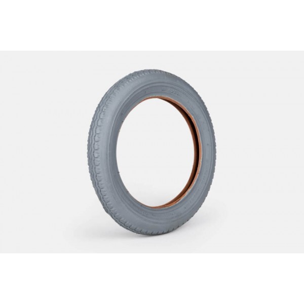 Ελαστικό (12 1/2 x 2 1/4) γκρι με σχέδιο block