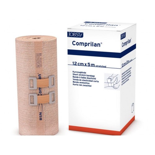Επίδεσμος συμπίεσης μικρής διατασιμότητας Comprilan 10cmx5m (5 τμχ.)
