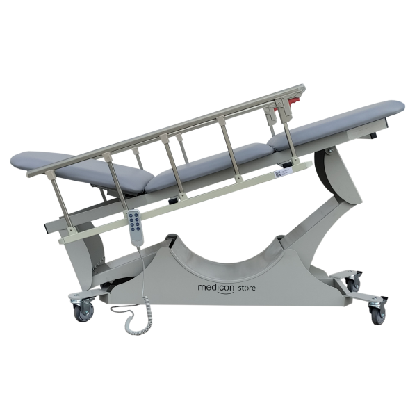 Εξεταστικό κρεβάτι ηλεκτροκίνητο 4 κινήσεων με 2 πλάτες