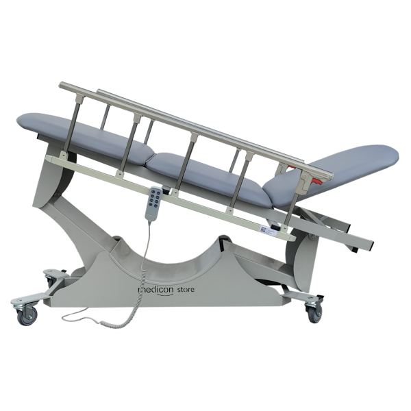 Εξεταστικό κρεβάτι ηλεκτροκίνητο 4 κινήσεων με 2 πλάτες