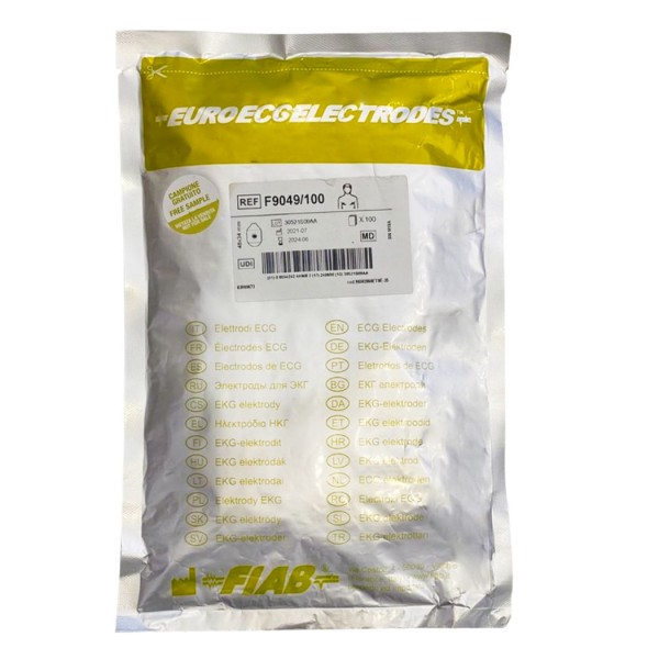 Fiab Ηλεκτρόδια Καρδιογράφου F-9049/100 (100τεμ)