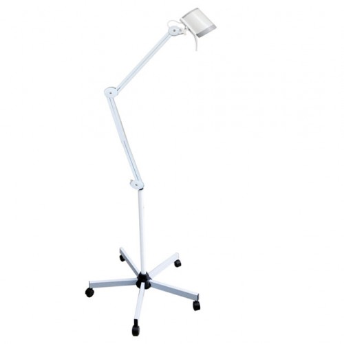 Φωτιστικό HYRIDIA 7 LEDS με μεταλλικό βραχίονα ελατηρίου - τροχήλατη βάση