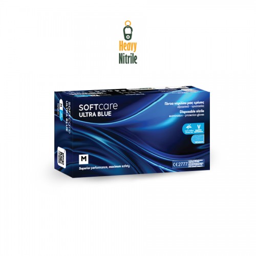 Γάντια νιτριλίου Soft Care ULTRA Μπλε