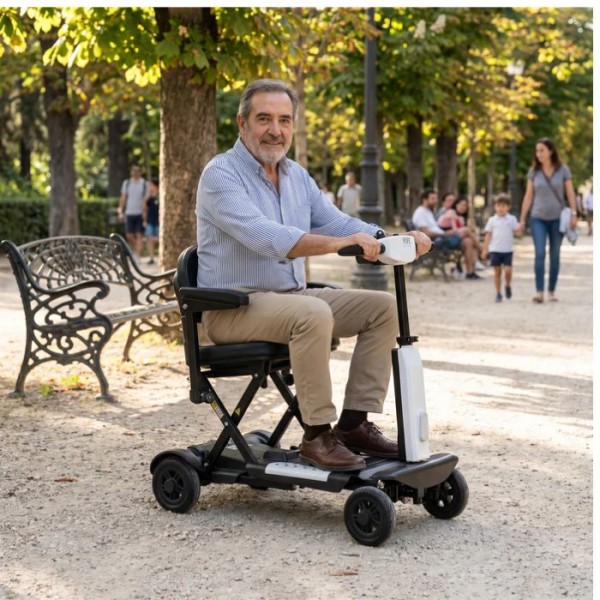 Ηλεκτρικό Πτυσσόμενο Scooter - Λευκό