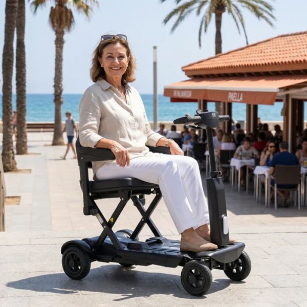 Ηλεκτρικό Πτυσσόμενο Scooter - Μαύρο