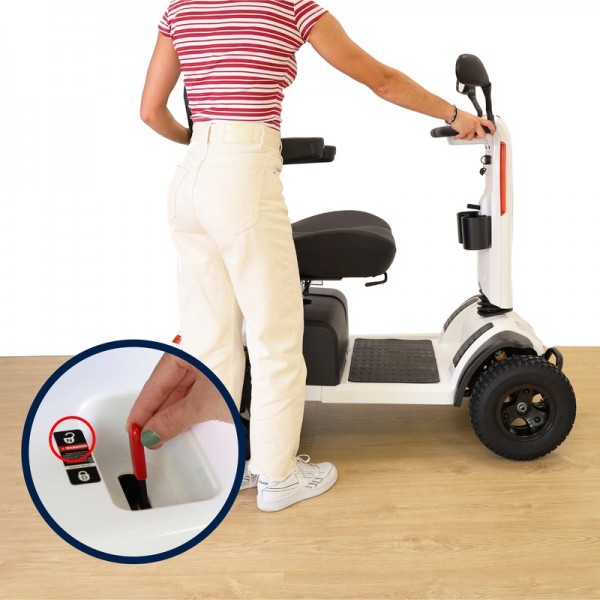 Ηλεκτρικό Σκούτερ All Terrain – 15km/h, Αναρρίχηση έως 12°