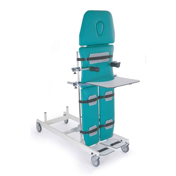 Ηλεκτρικός ορθοστάτης Urano 4 τμημάτων Tilt table με ρυθμιζόμενο υποπόδιο