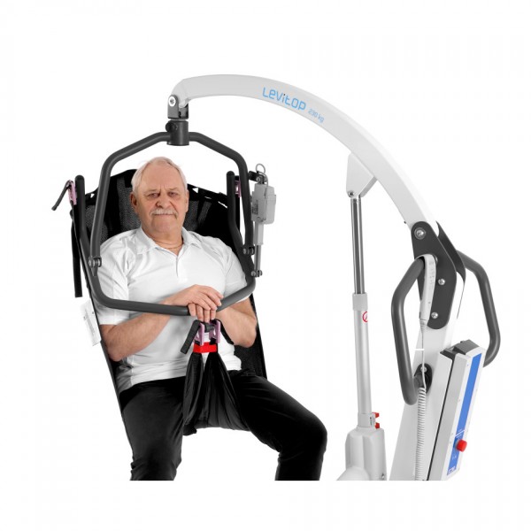 Ηλεκτρικός Γερανός Ανύψωσης Levitop Comfort με Ηλεκτρική Ρυθμιζόμενη Βάση και Γάντζο έως 230kg