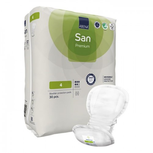 Σερβιέτες Ελαφριά έως Μέτρια Ακράτεια ABENA No4 5 σταγόνες (30τεμ) Σερβιέτες Ελαφριά έως Μέτρια Ακράτεια ABENA No4 5 σταγόνες (30τεμ)