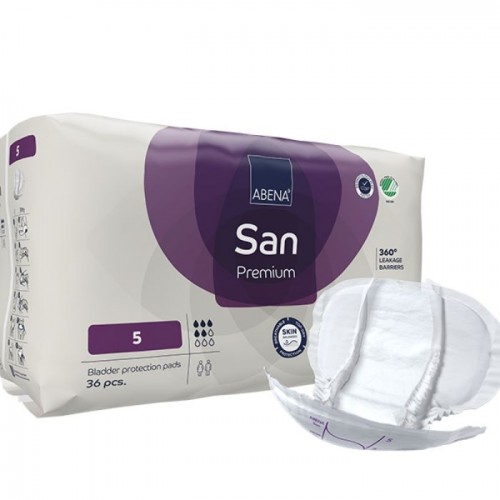 Σερβιέτες για Μέτρια έως Βαριά Ακράτεια ABENA No5 5 σταγόνες (36τεμ)