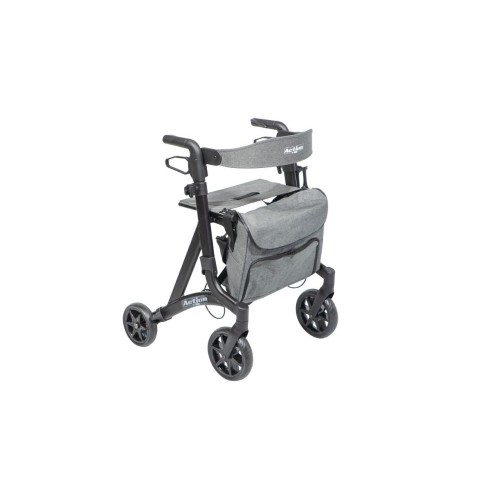 Περιπατητήρας Rollator Αλουμινίου Action Βlack Περιπατητήρας Rollator Αλουμινίου Action Βlack