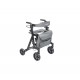 Περιπατητήρας Rollator Αλουμινίου Action Βlack