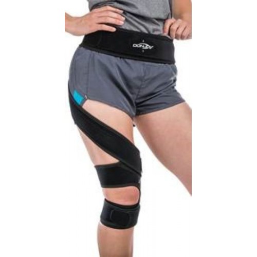 Ελαστικός Ιμάντας για έσω ή έξω στροφή γόνατο - λεκάνης ένα πόδι Ελαστικός Ιμάντας για έσω ή έξω στροφή γόνατο - λεκάνης ένα πόδι