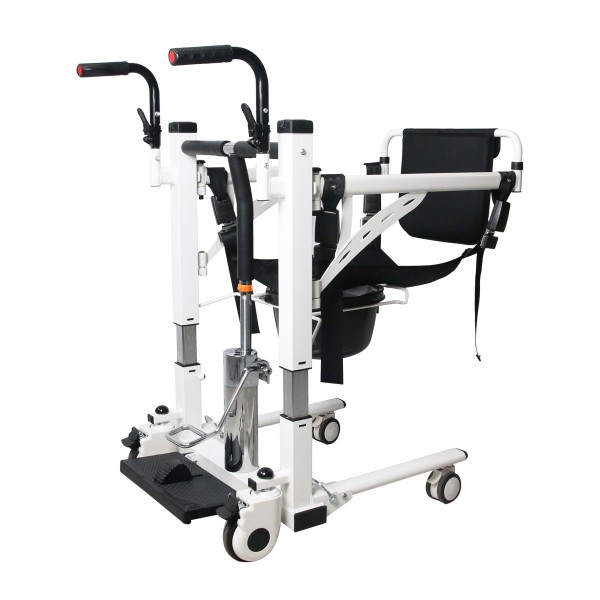 Υδραυλική καρέκλα ανύψωσης τροχήλατη με υφασμάτινο κάθισμα "ESTIA IV"